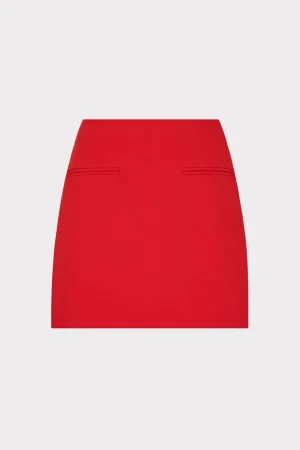 MILLY Skirts-Lizzy Cady Mini Skirt